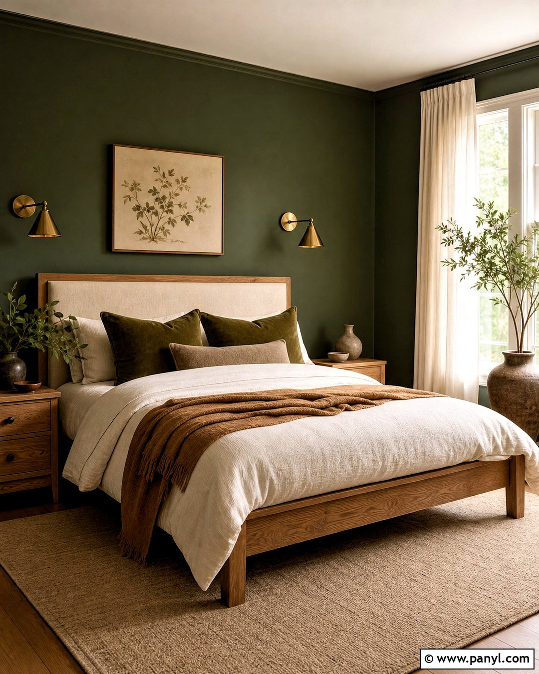 Dark Green Bedroom - 20 room decor bedroom ideas