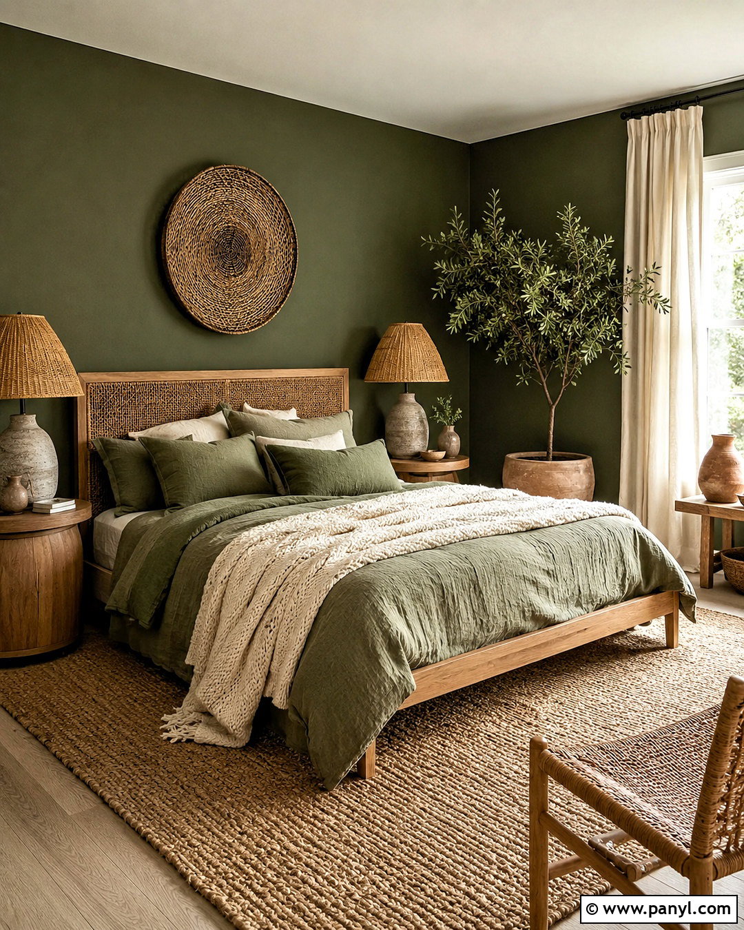 20 Dark Green Moody Bedroom Ideas for a Cozy Modern Retreat