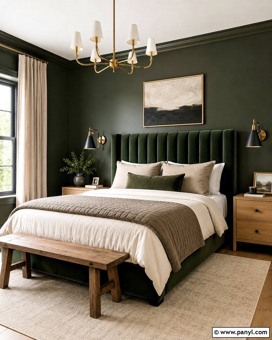 20 Dark Green Bedroom Aesthetic Ideas for a Dreamy Retreat