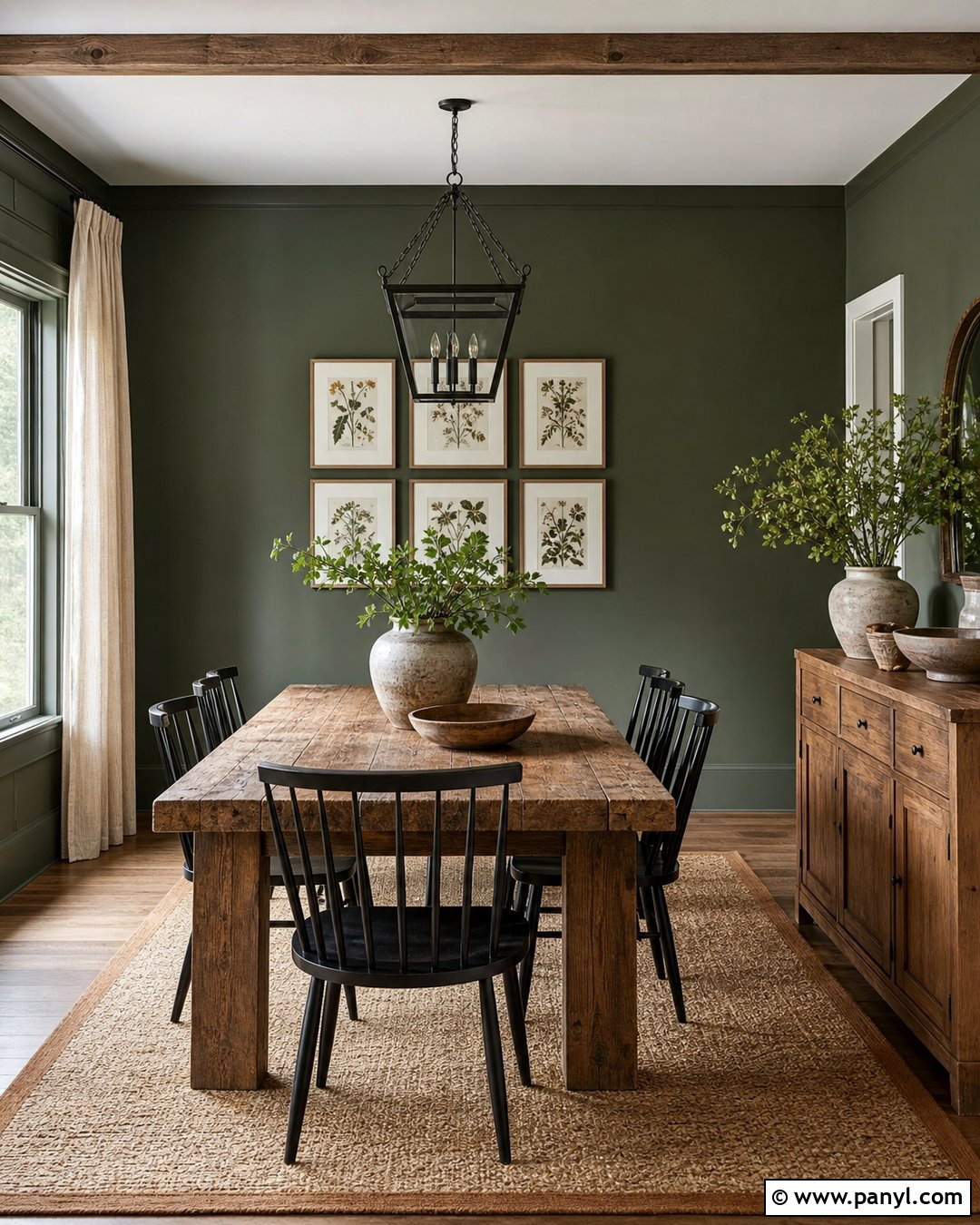 30 Dark Green Wall Color Ideas for Elegant, Earthy Rooms