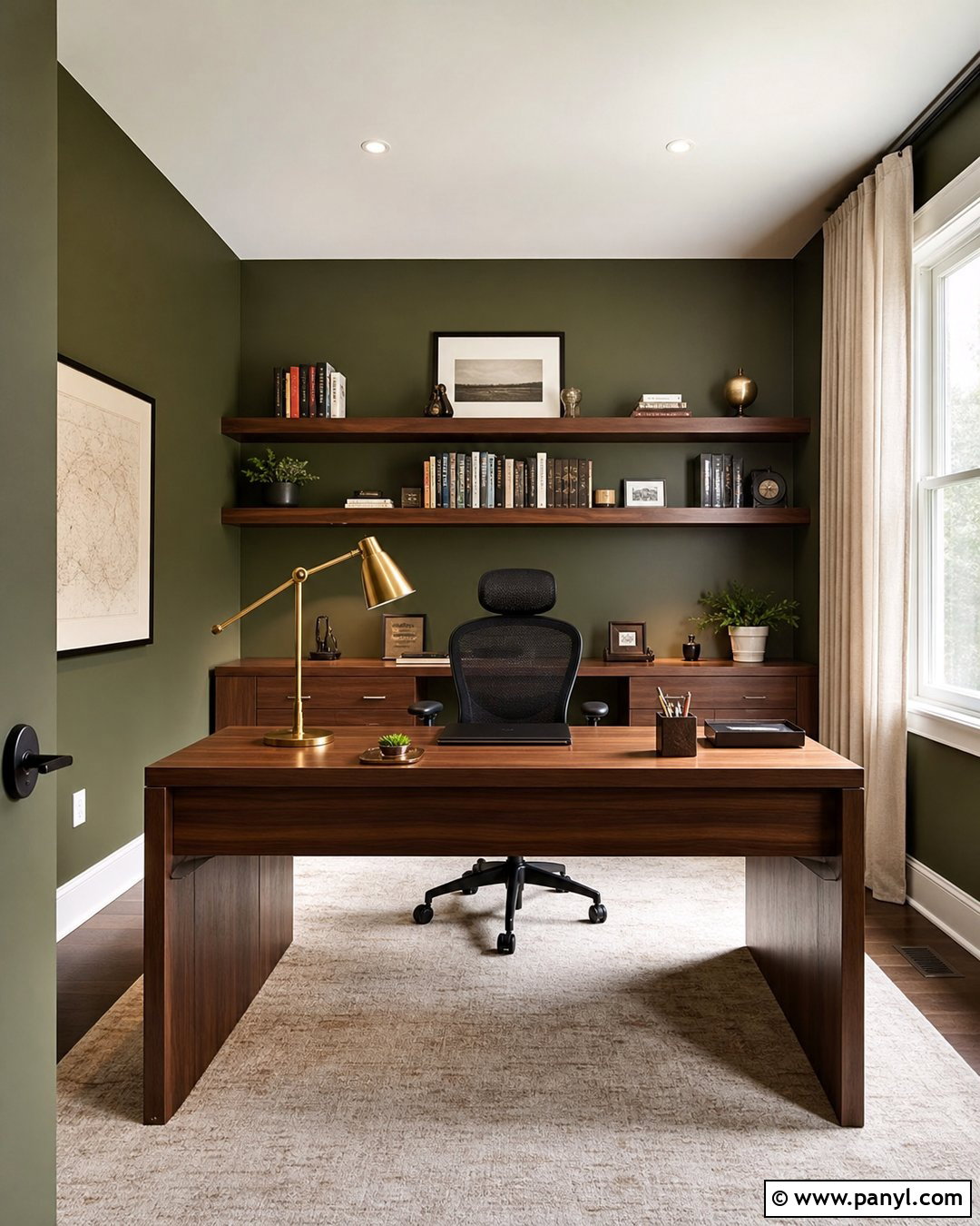 20 Dark Green Color for Wall Ideas for Nature-Inspired Rooms