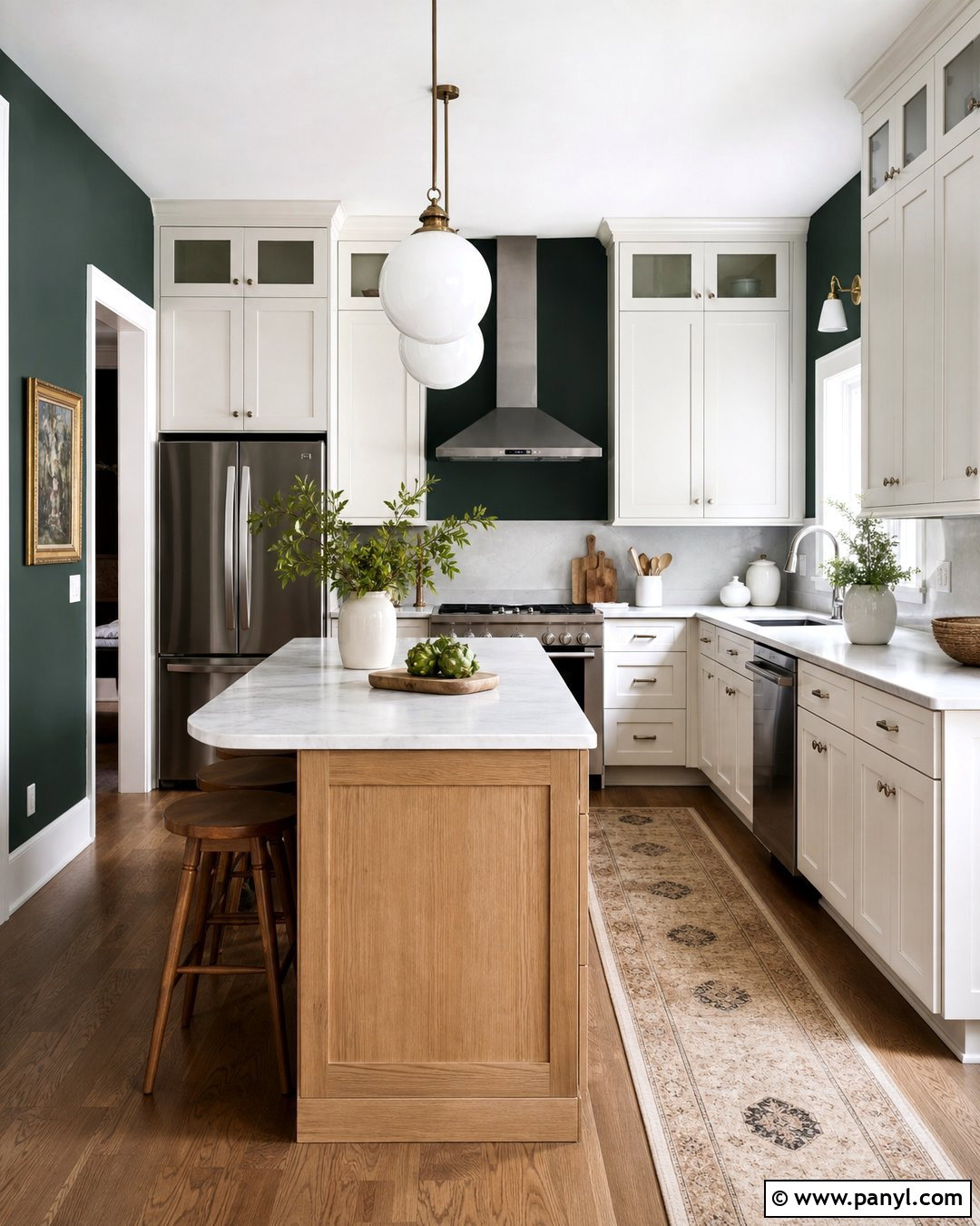 45 Green Painted Walls That Bring Nature-Inspired Style