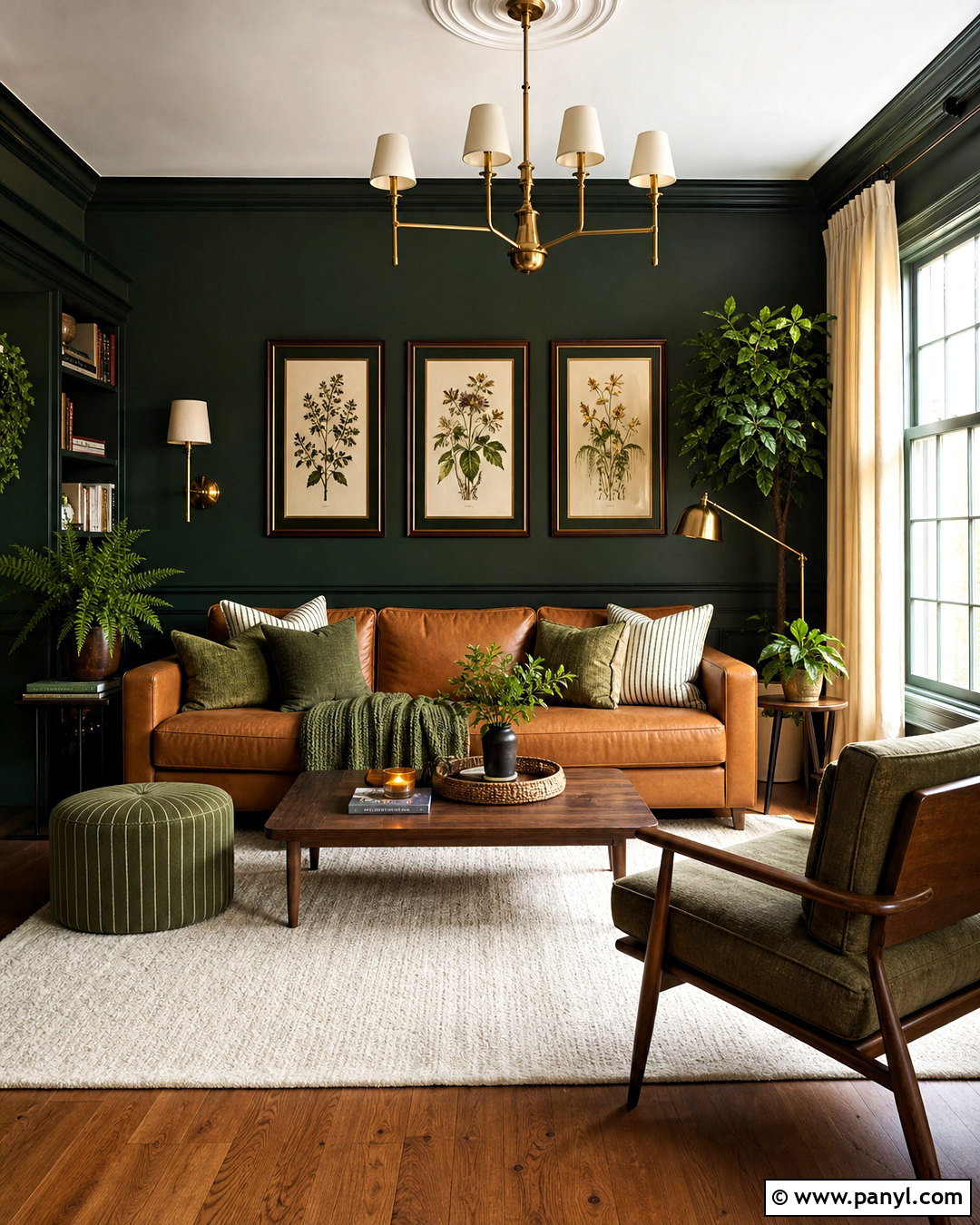 Dark Green Room Decor - 20 room decor ideas