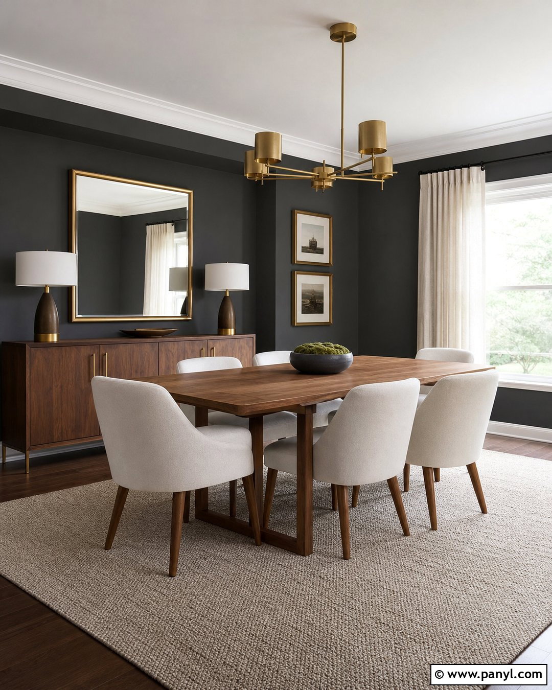 30 Dark Grey Accent Wall Ideas for Timeless, Chic Rooms