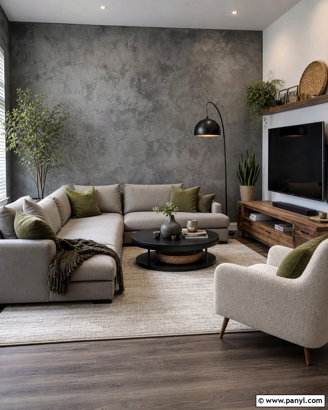 Dark Grey And Silver Textured Wallpaper Living Room - 20 Dark Grey And Silver Wallpaper Ideas