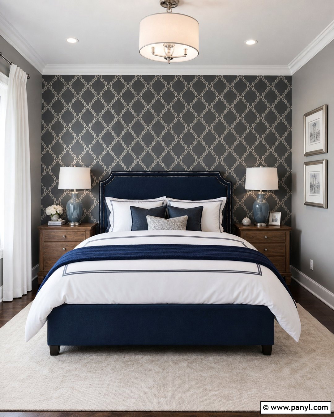 20 Dark Grey and Silver Wallpaper Ideas for Luxe Rooms