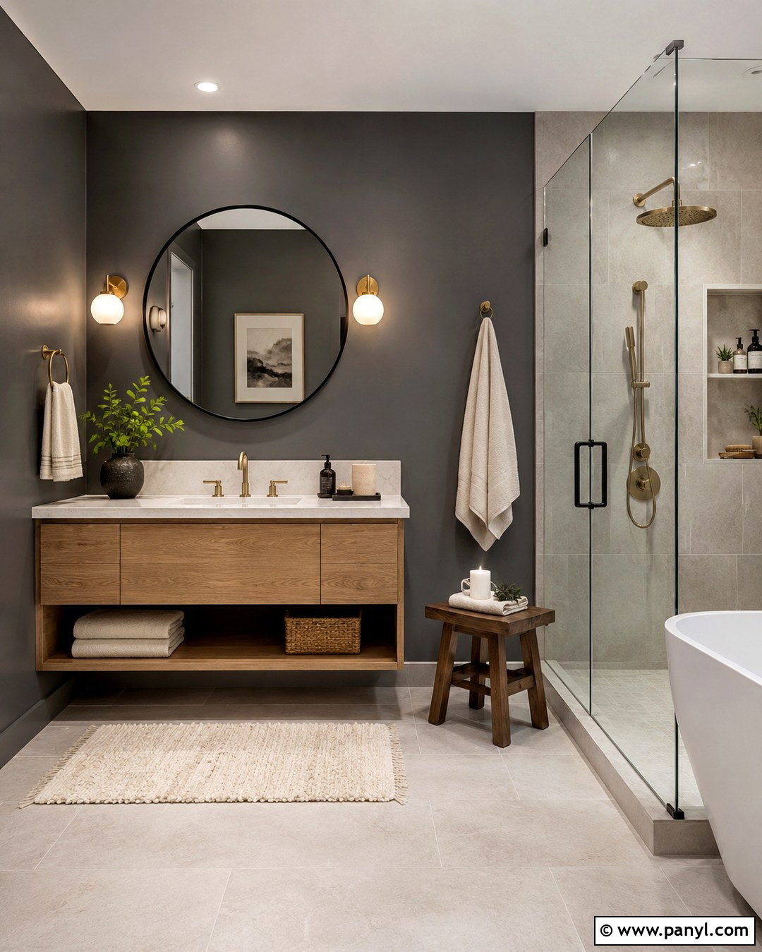 20 Dark Grey Interior Walls for a Bold, Refined Home
