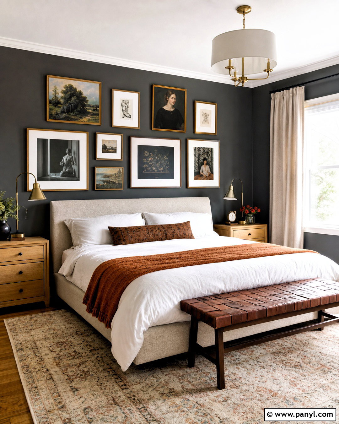 20 Dark Grey Walls Bedroom Ideas for a Cozy, Modern Retreat