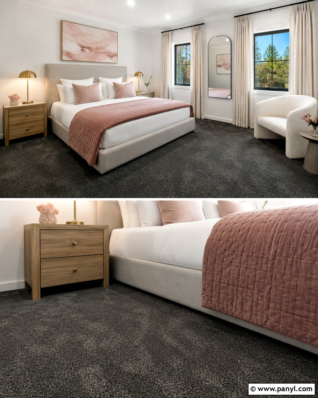 20 Dark Grey Carpet Bedroom Ideas: Cozy Looks for Better Sleep