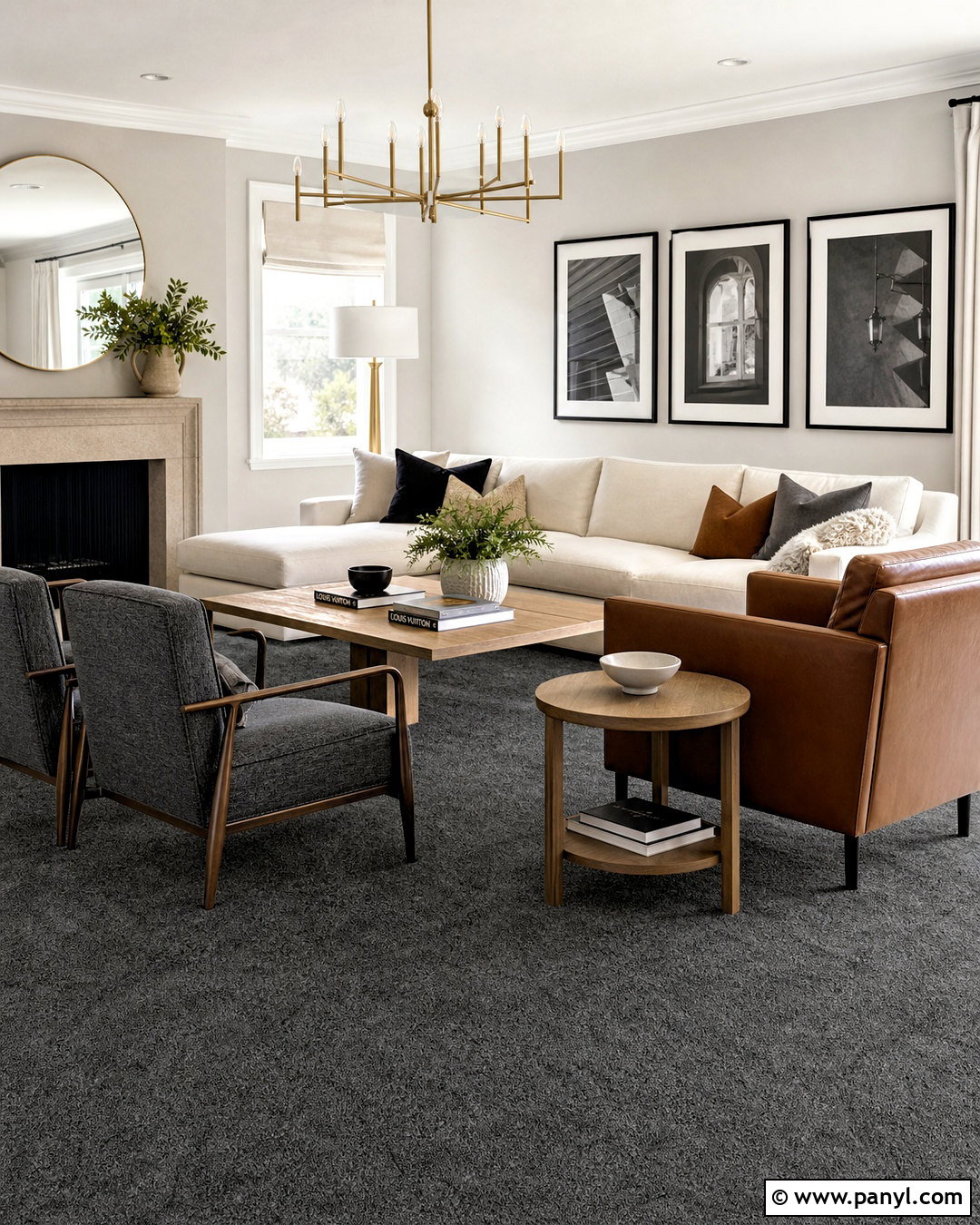 Dark Grey Carpet With Grey Walls - 20 dark grey carpet living room ideas