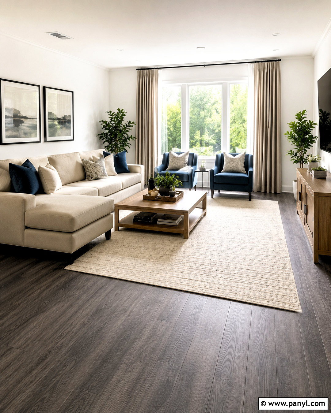 Dark Grey Flooring With White Walls - 20 dark grey flooring living room ideas