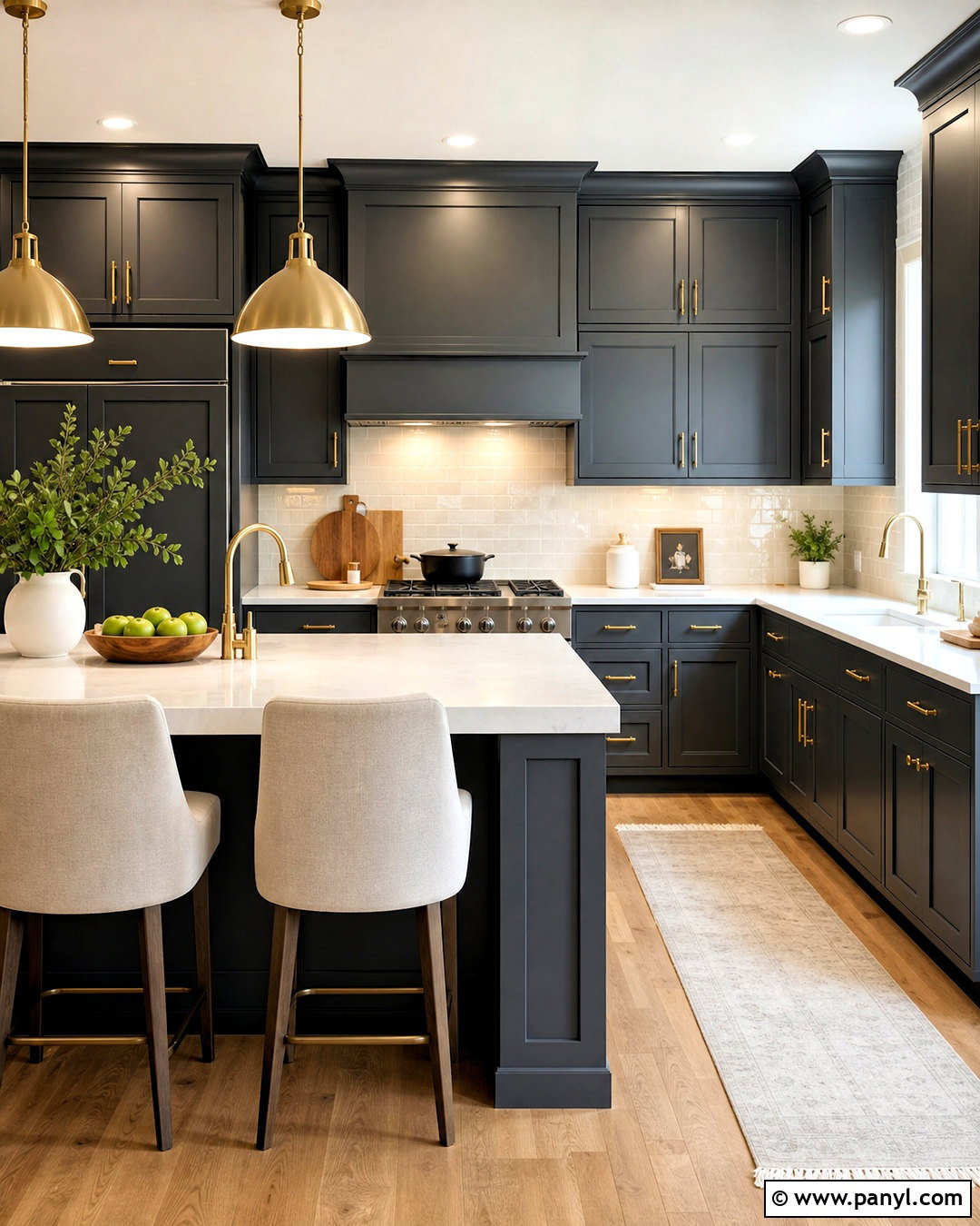 Dark Grey Kitchen - 20 grey kitchen inspiration ideas