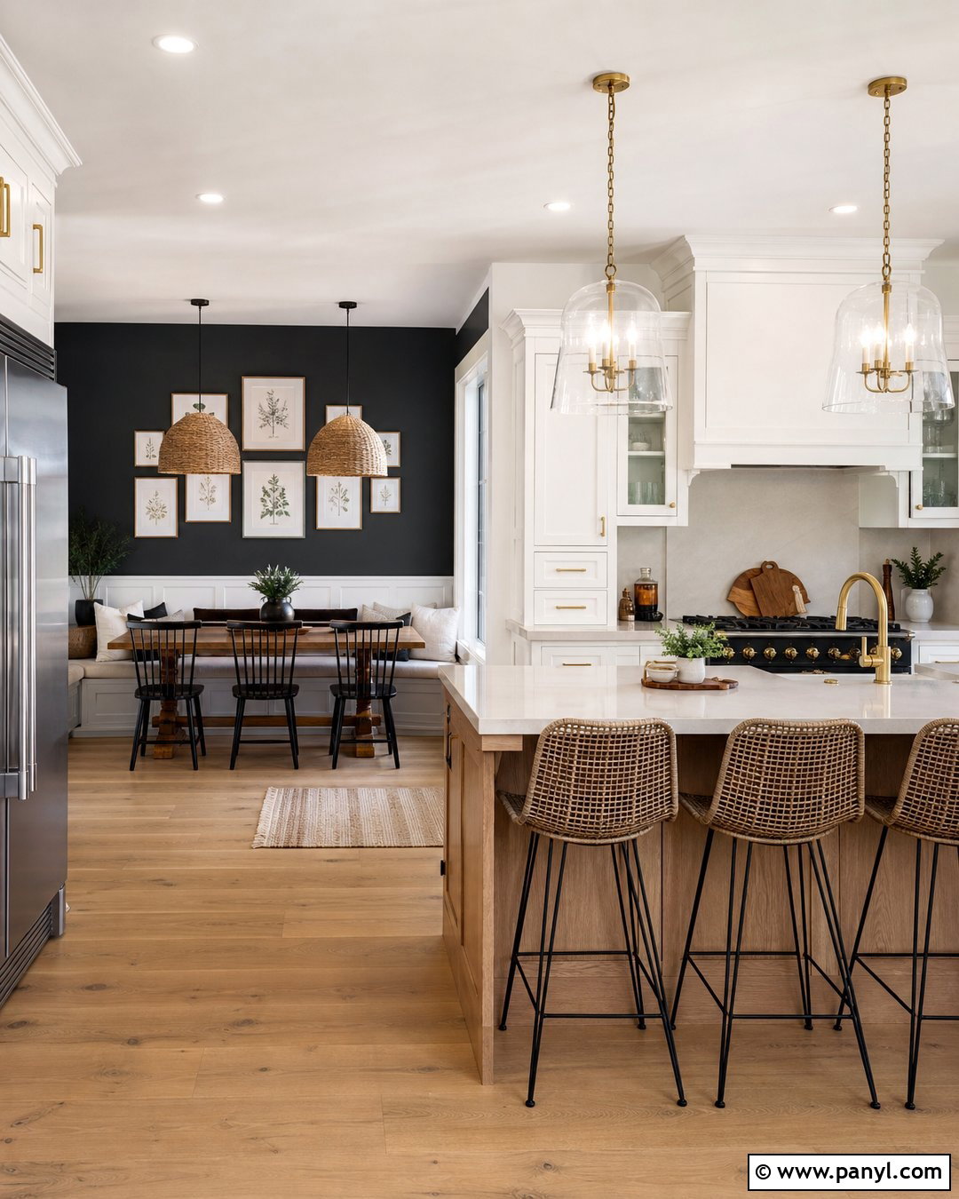 Dark Grey Kitchen Accent Wall - 30 Dark Grey Accent Wall Ideas