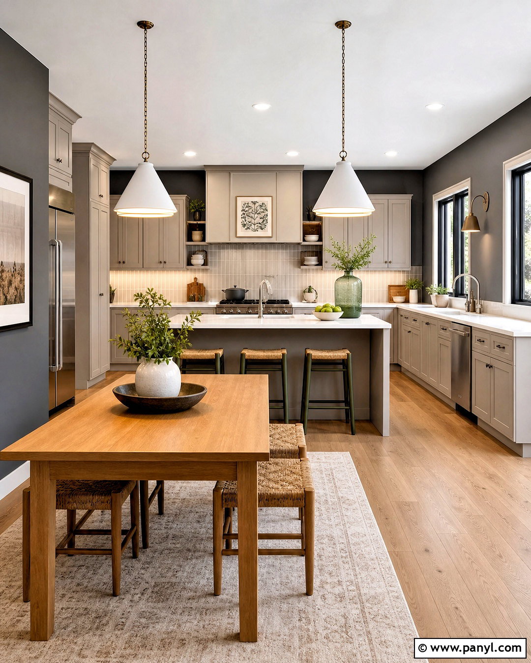 20 Dark Grey Kitchen Walls: Bold Design Ideas for Modern Homes