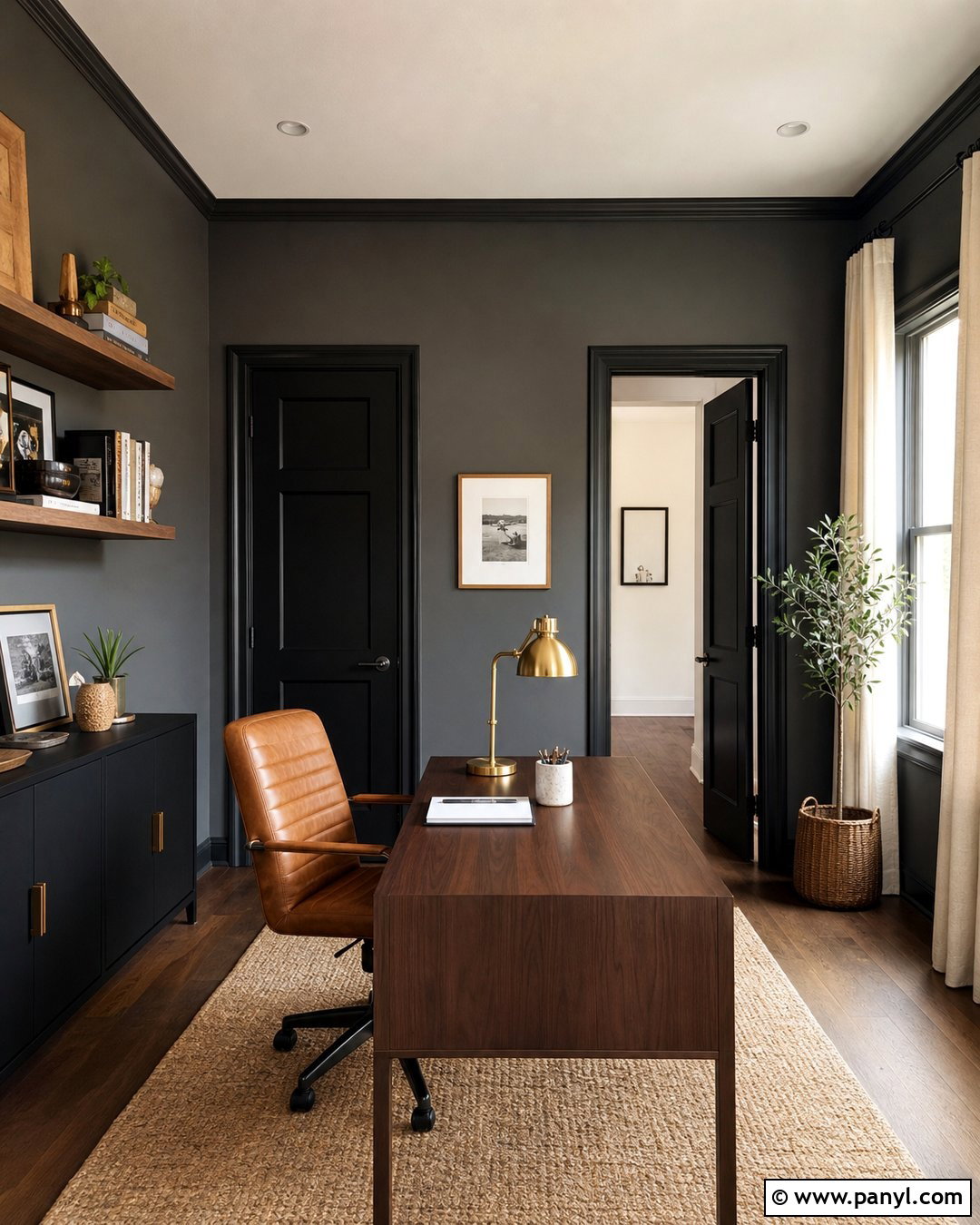 Dark Grey Walls With Black Doors - 25 Grey Walls With Black Doors