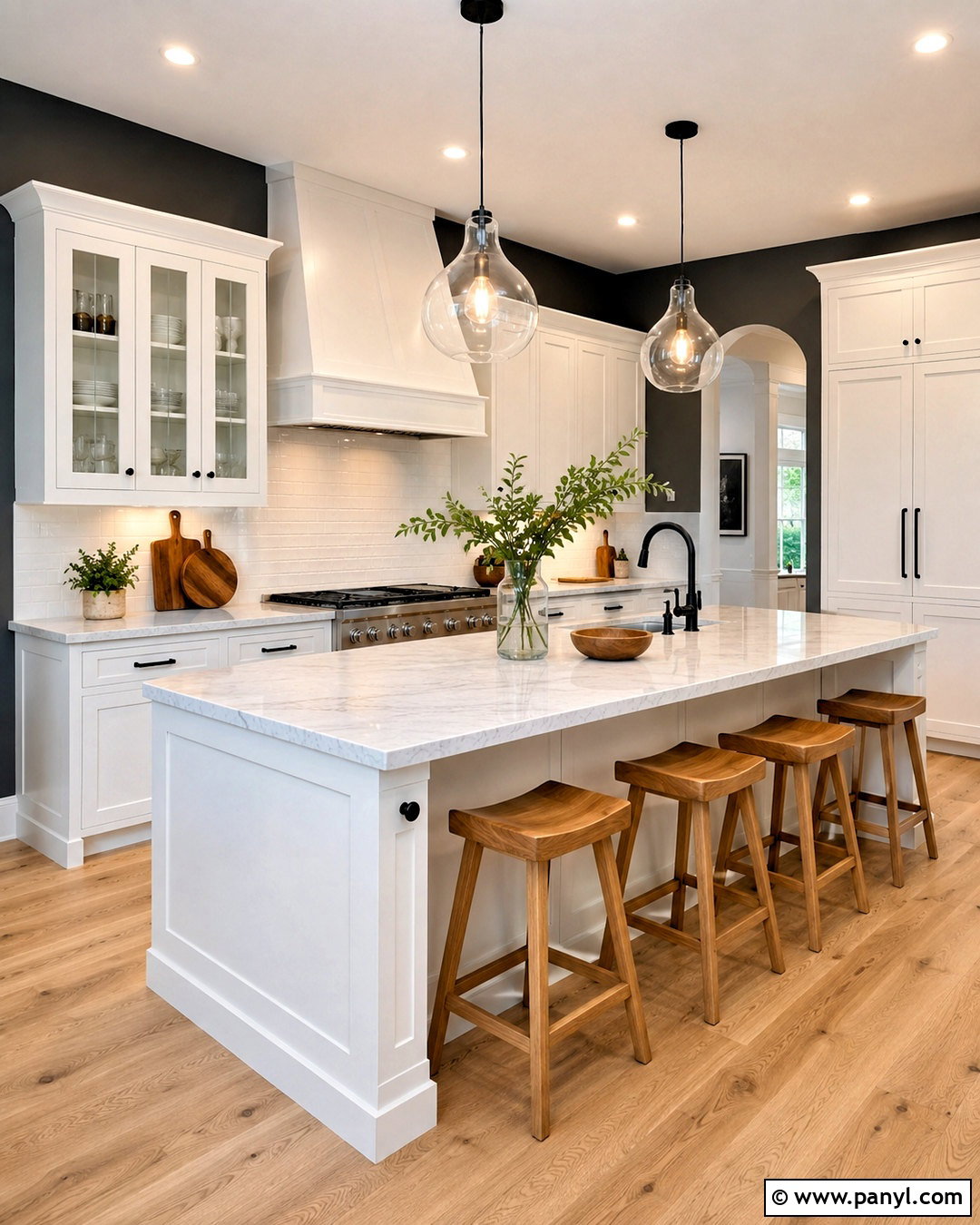 Dark Grey Walls With White Cabinets - 20 White Cabinets Grey Walls