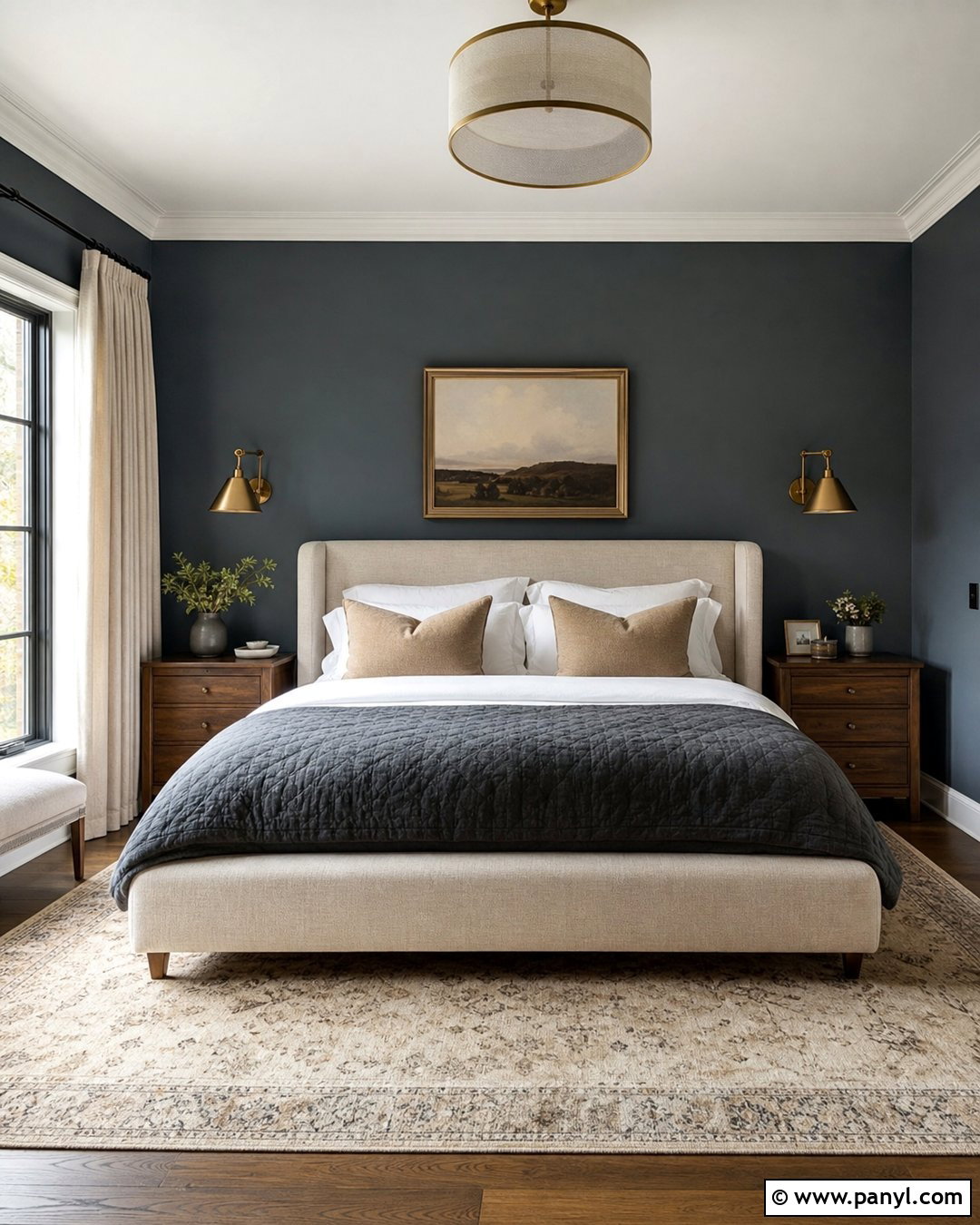 Dark Greyish Blue Bedroom Walls - 20 Greyish Blue Wall Ideas