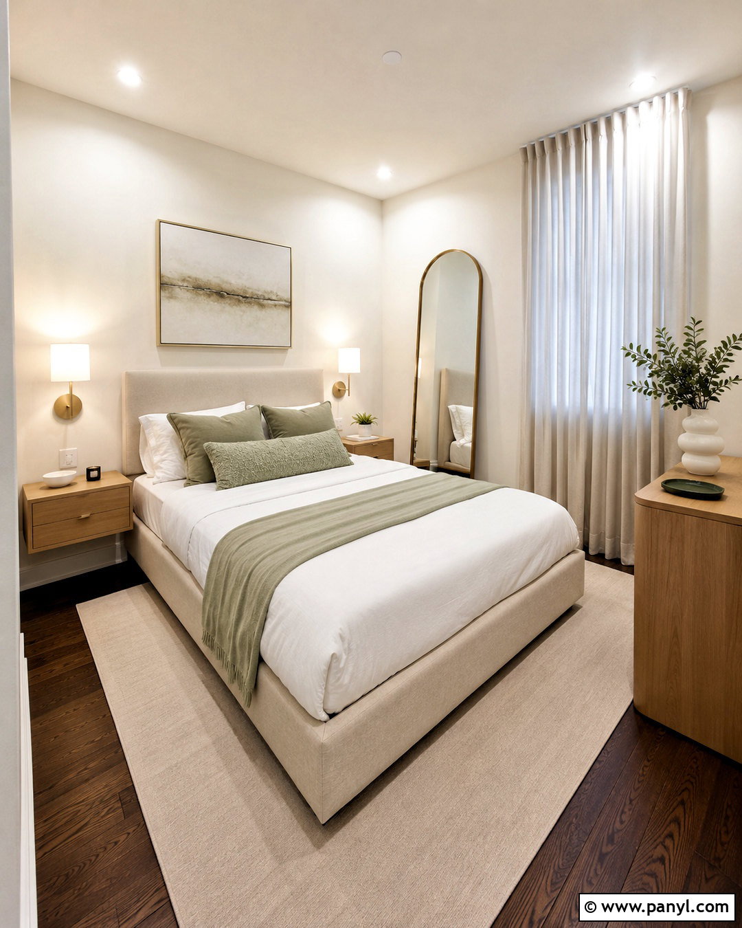 Dark Hardwood Floors In A Small Bedroom - 20 dark hardwood floors bedroom ideas