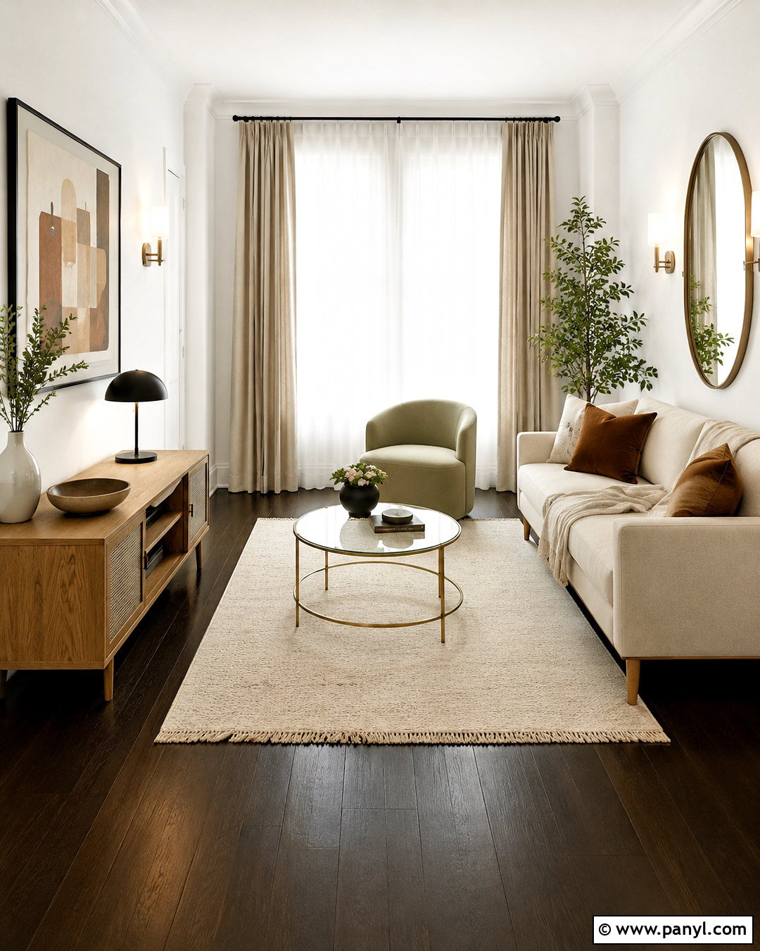 Dark Hardwood Floors Small Living Room - 20 dark hardwood floors living room decor ideas