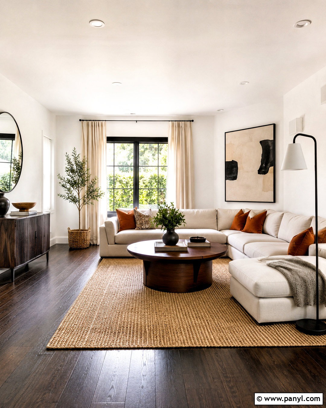 Dark Hardwood Floors With White Walls - 20 dark hardwood floors living room decor ideas