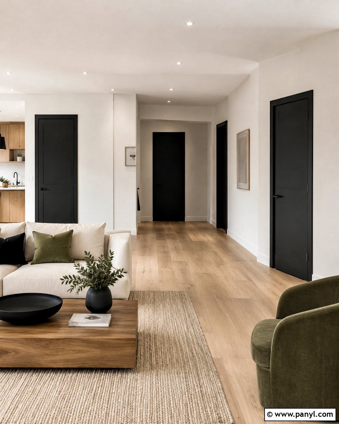 Dark Interior Doors In A Modern Home - 20 dark interior doors