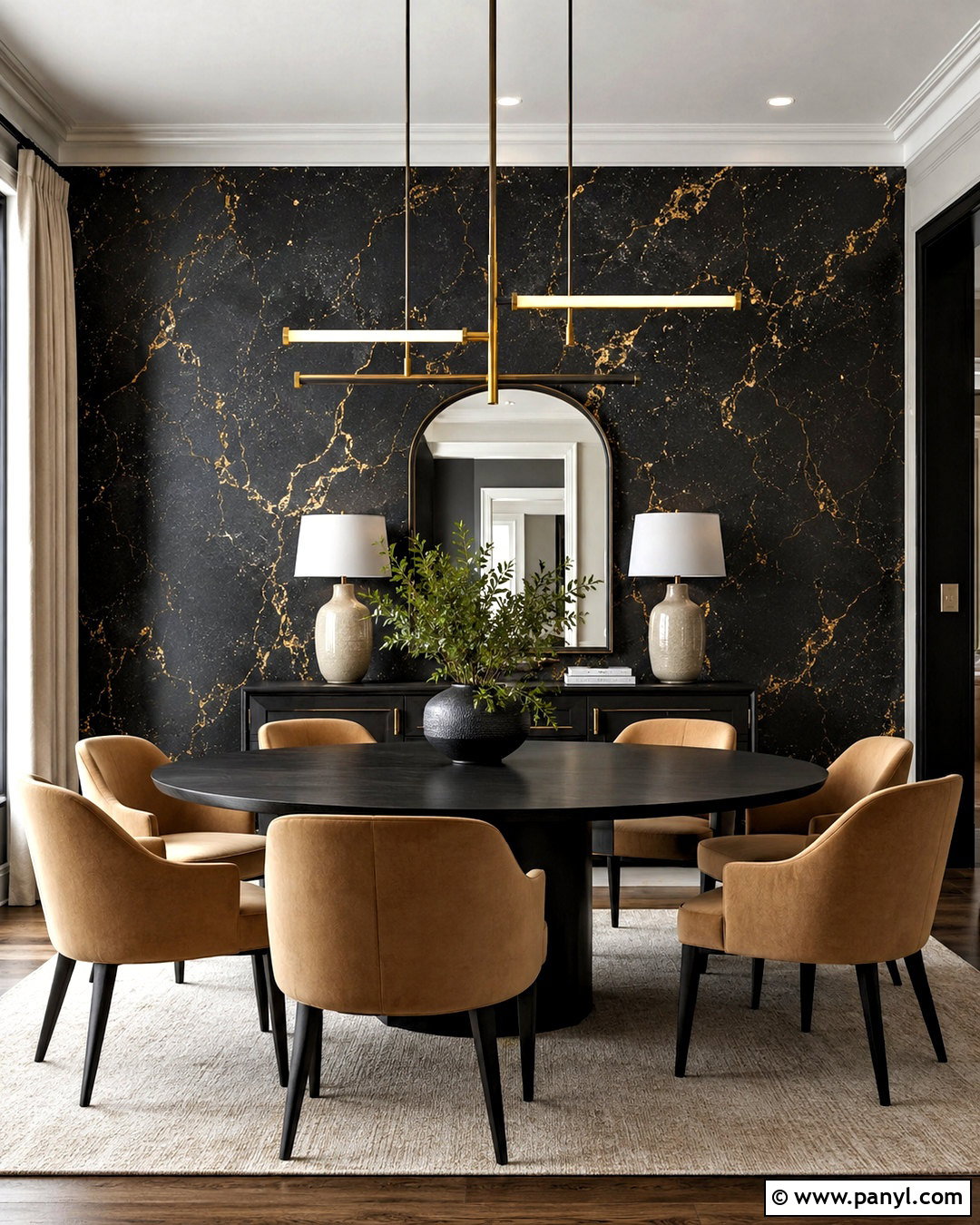 Dark Marble Glitter Wallpaper - 20 dark glitter wallpaper ideas