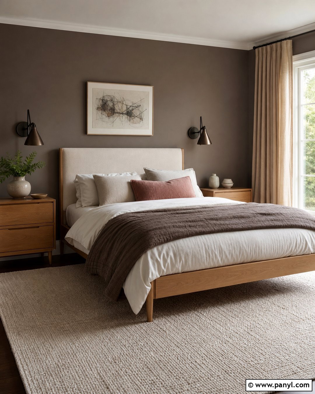 Dark Mushroom Bedroom Walls - 35 dark wall colors