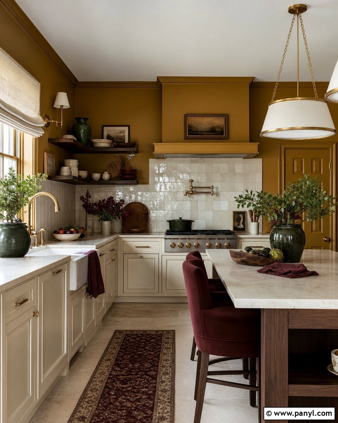 Dark Mustard Kitchen Walls - 30 mustard kitchen walls