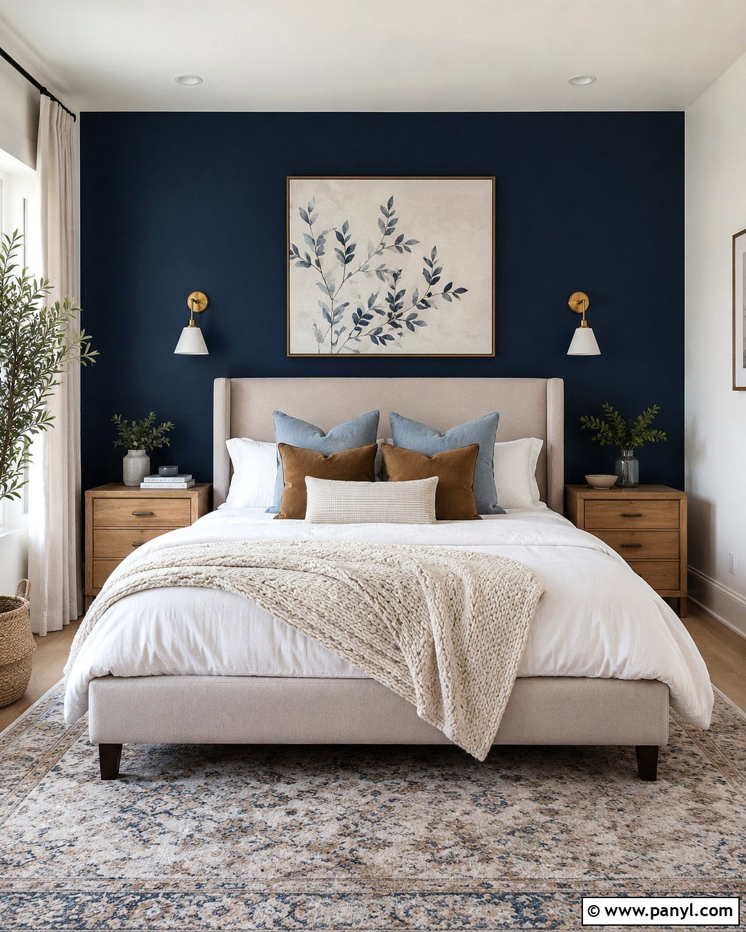 Dark Navy Blue Bedroom Wall - 20 Dark Navy Blue Wall Ideas