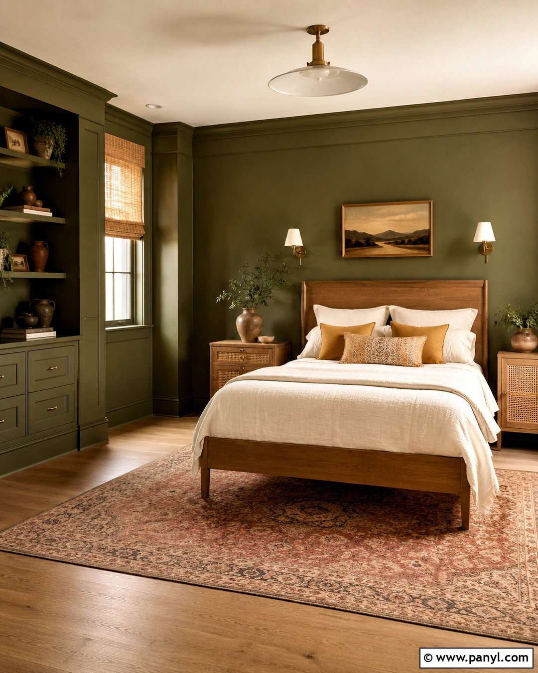 Dark Olive Green Bedroom Paint - 20 moody bedroom paint colors