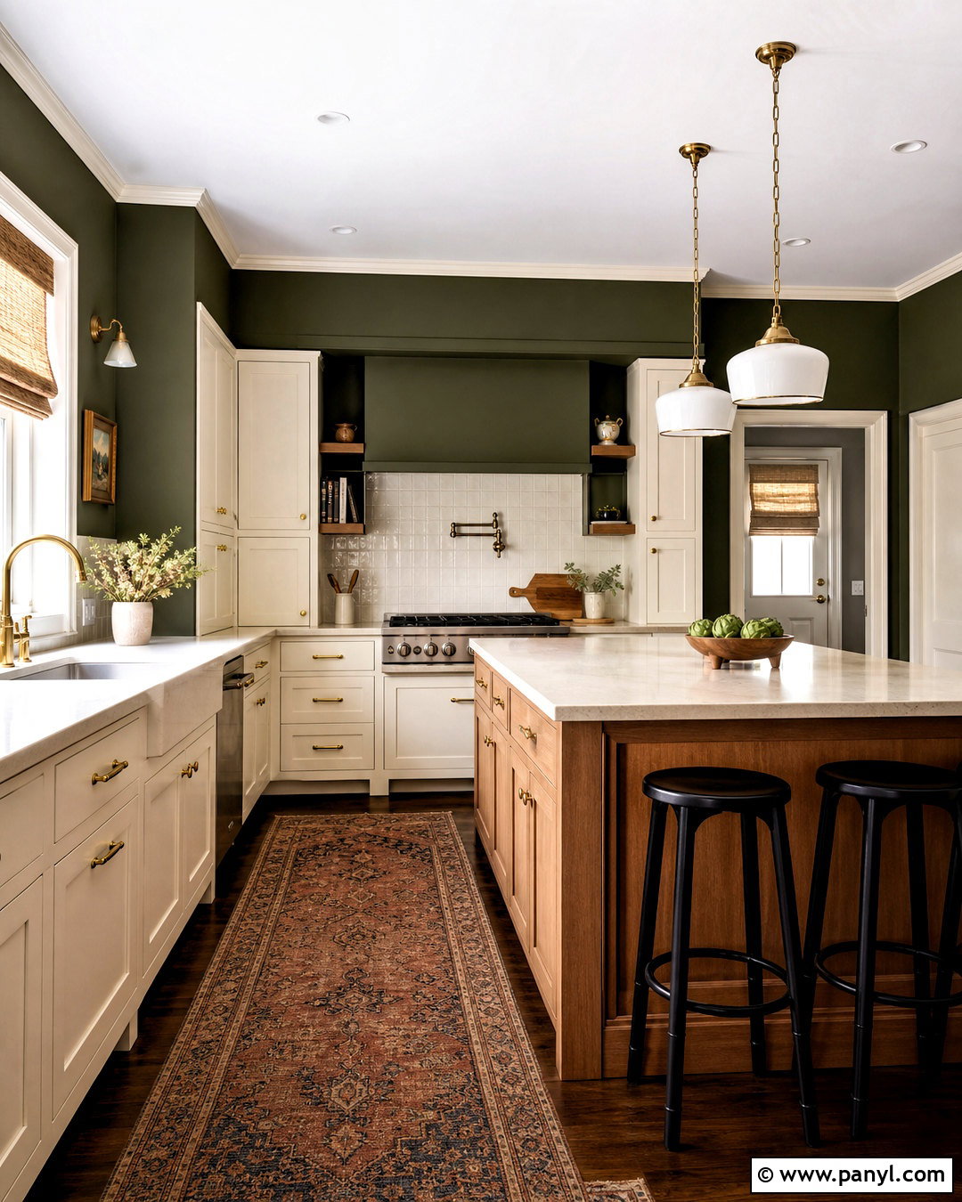 Dark Olive Green Wall Paint - 20 dark wall paint colors