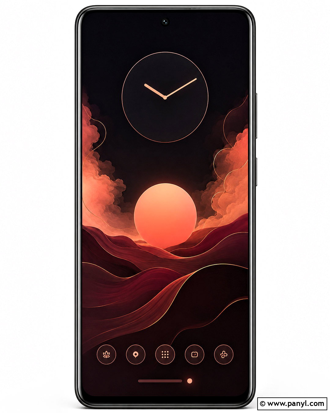 Dark Peach Lockscreen - 20 peach lockscreen ideas