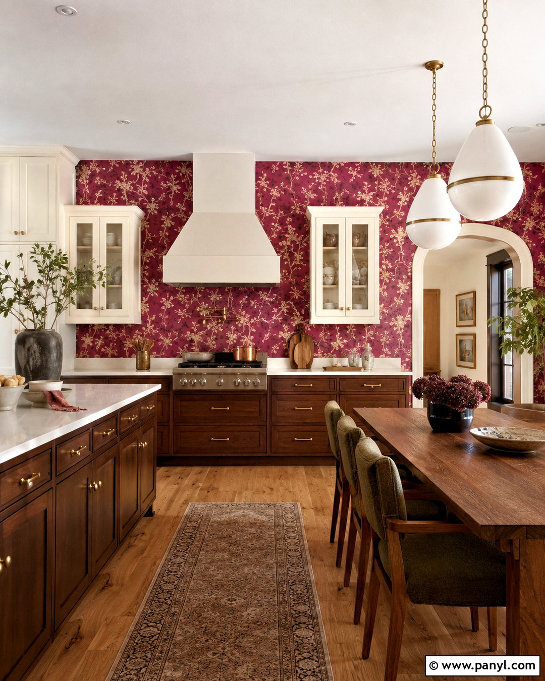 Dark Pink Kitchen Wallpaper - 20 pink kitchen wallpaper ideas