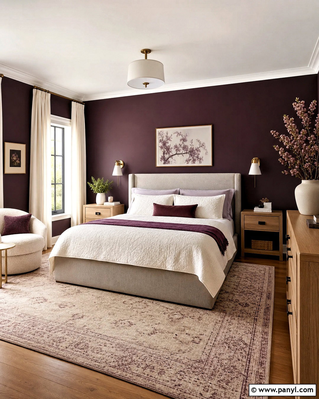 20 Bedroom With Dark Accent Wall Ideas for a Dramatic Retreat