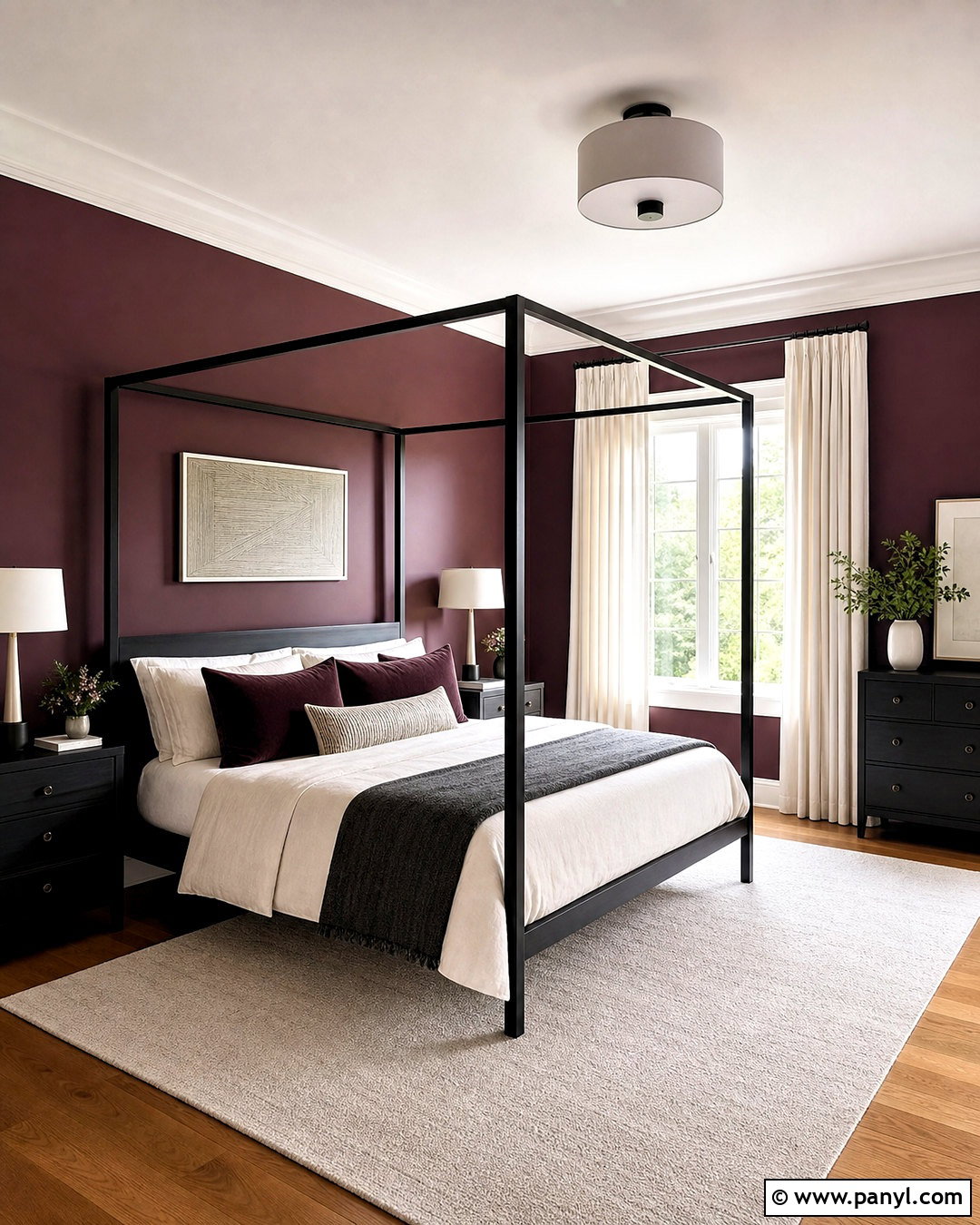 Dark Plum And Black Bedroom - 20 dark plum bedroom ideas