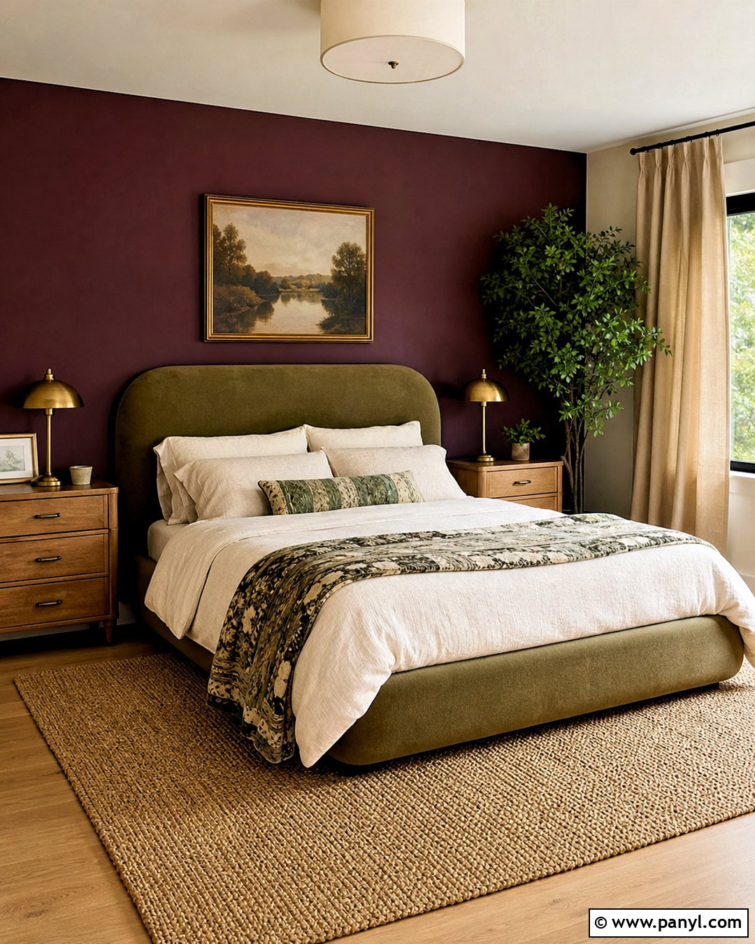 Dark Plum And Olive Green Bedroom - 20 dark plum bedroom ideas