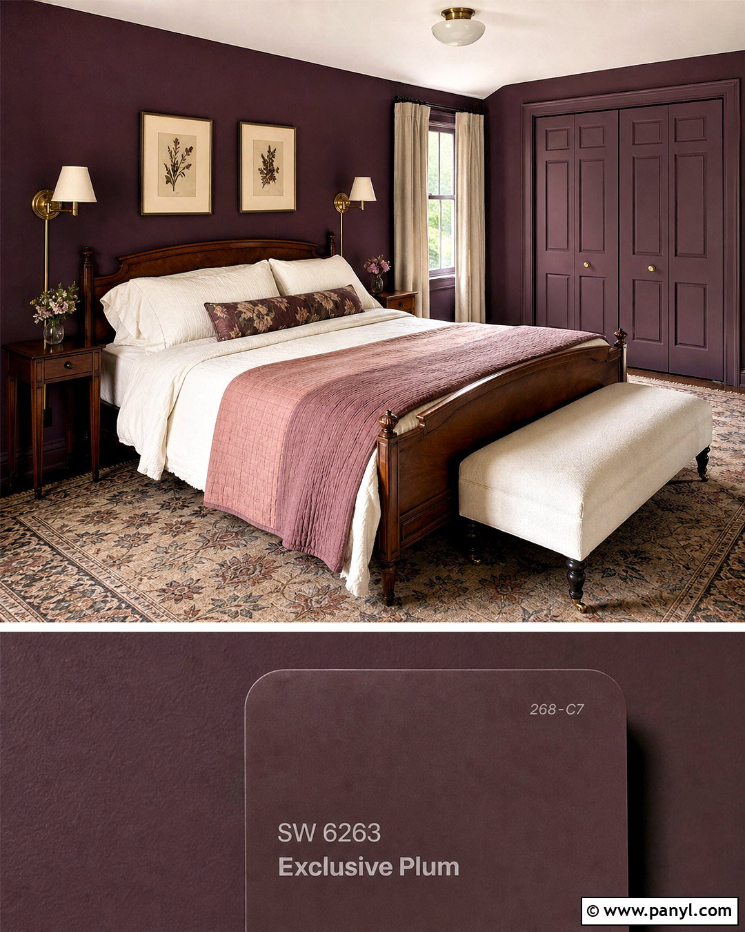 Dark Plum Paint - 20 dark room paint colors