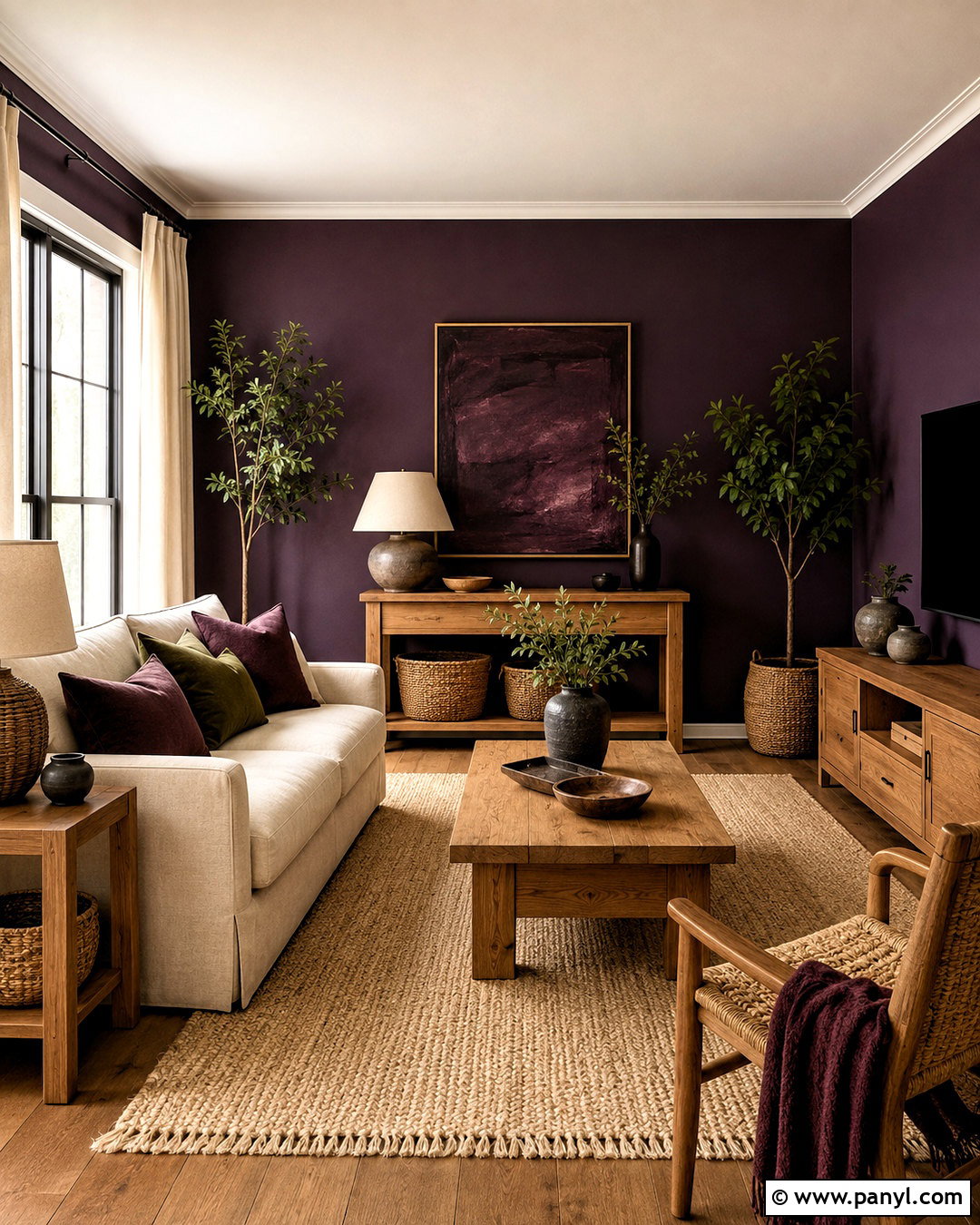 20 Dark Purple Living Room Ideas for a Luxe, Moody Makeover
