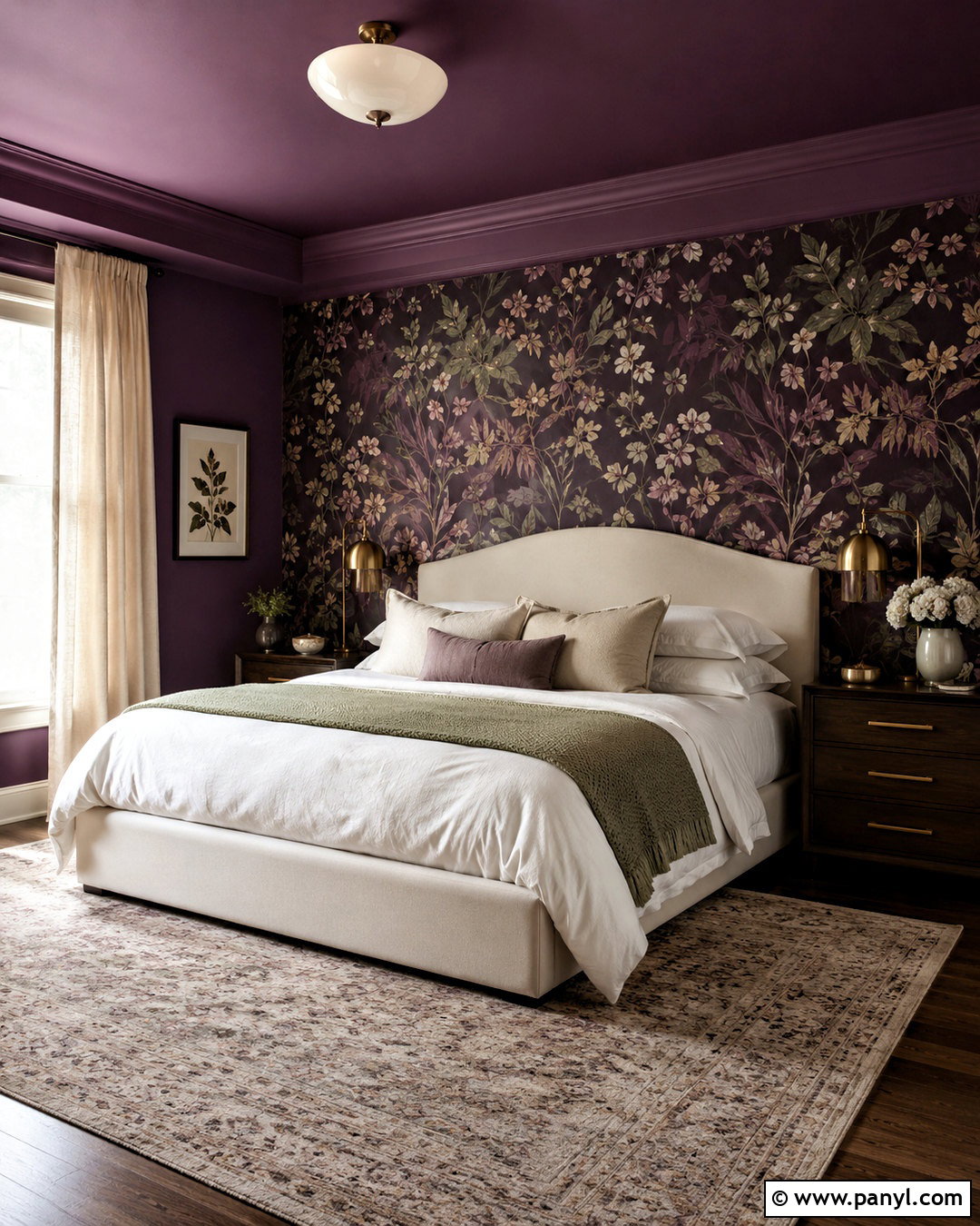 Dark Purple Wallpaper Bedroom - 20 dark purple bedroom ideas