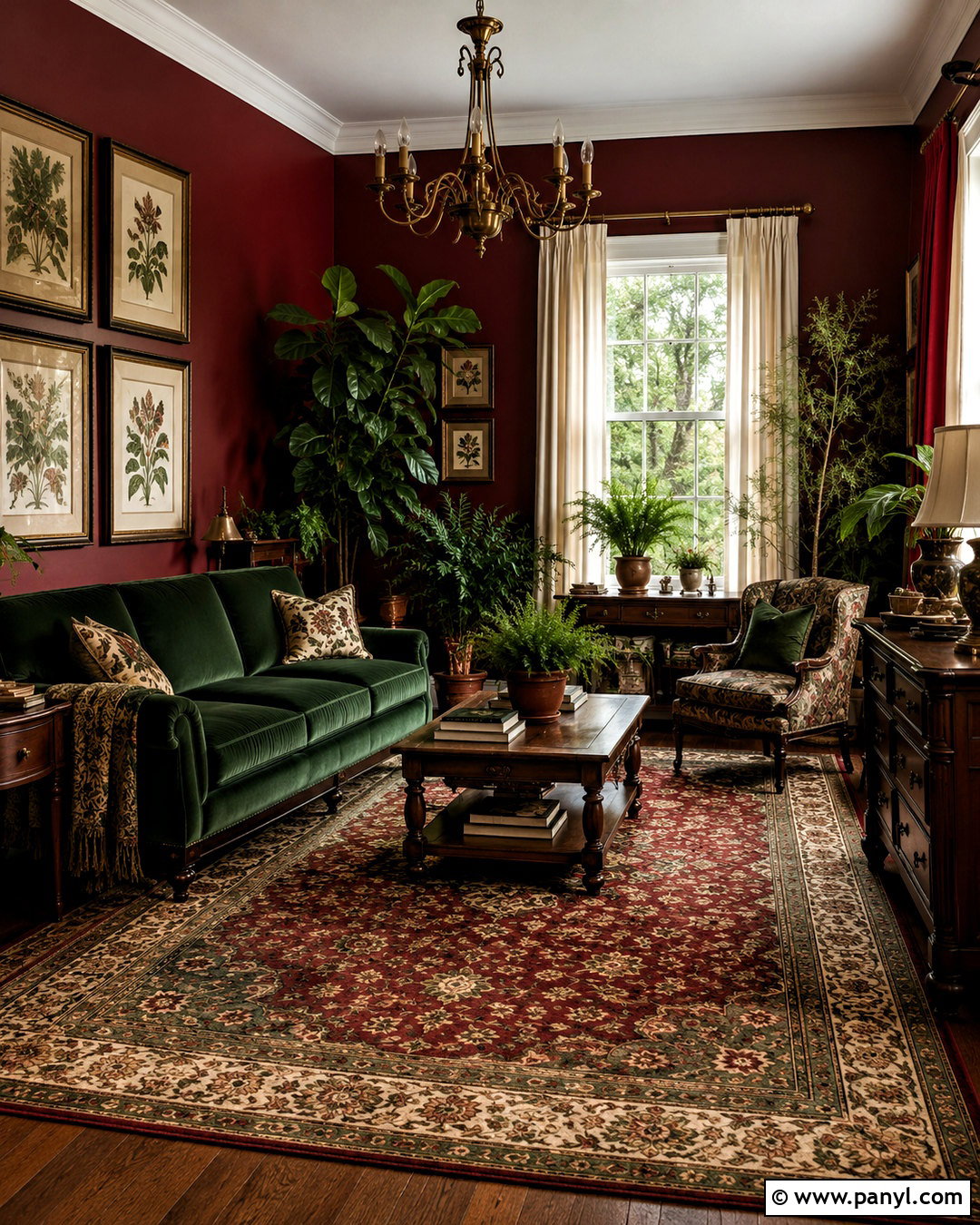 Dark Red And Forest Green Room - 20 dark red room aesthetic ideas