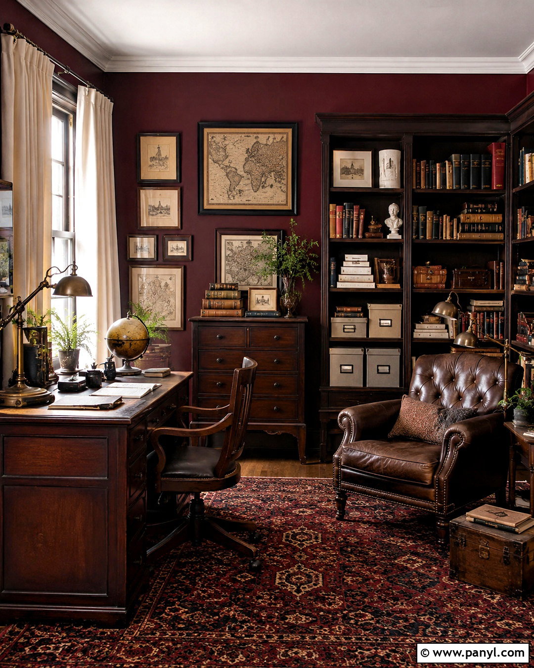 Dark Red Dark Academia Room - 20 dark red room aesthetic ideas