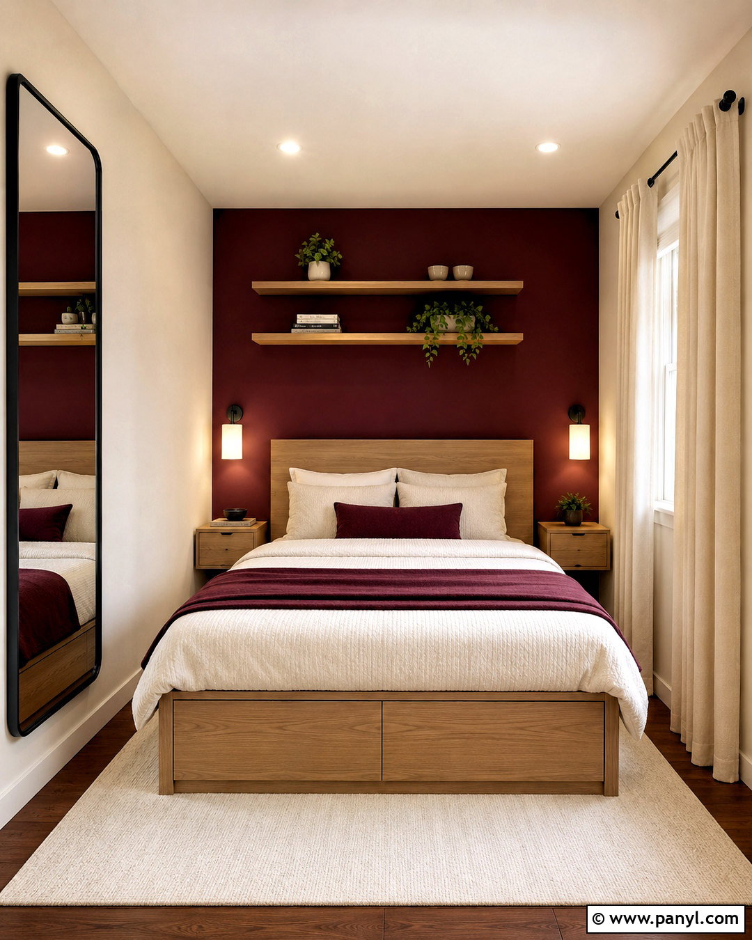 Dark Red Small Room - 20 dark red room aesthetic ideas