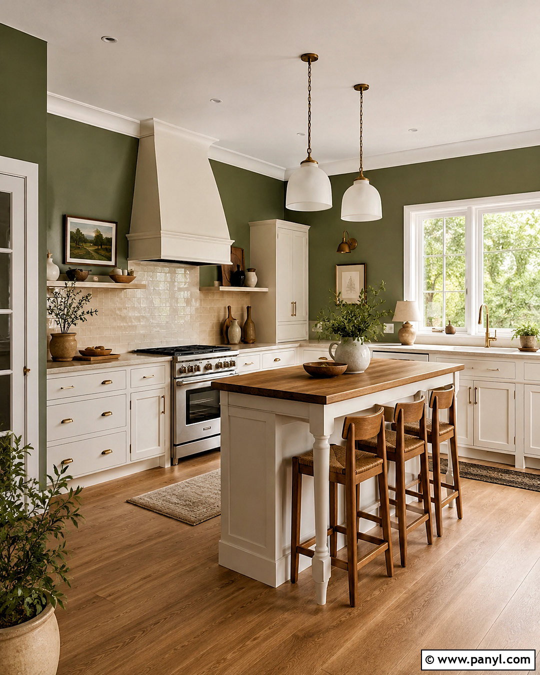 Dark Sage Kitchen Walls - 35 sage kitchen walls