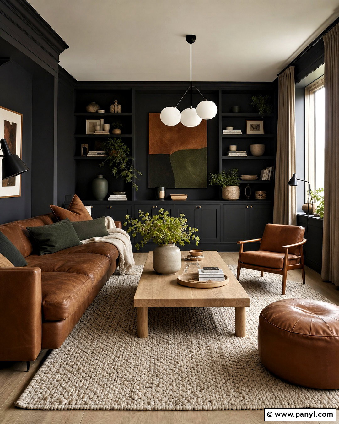 Dark Scandinavian Interior - 20 scandinavian interior ideas