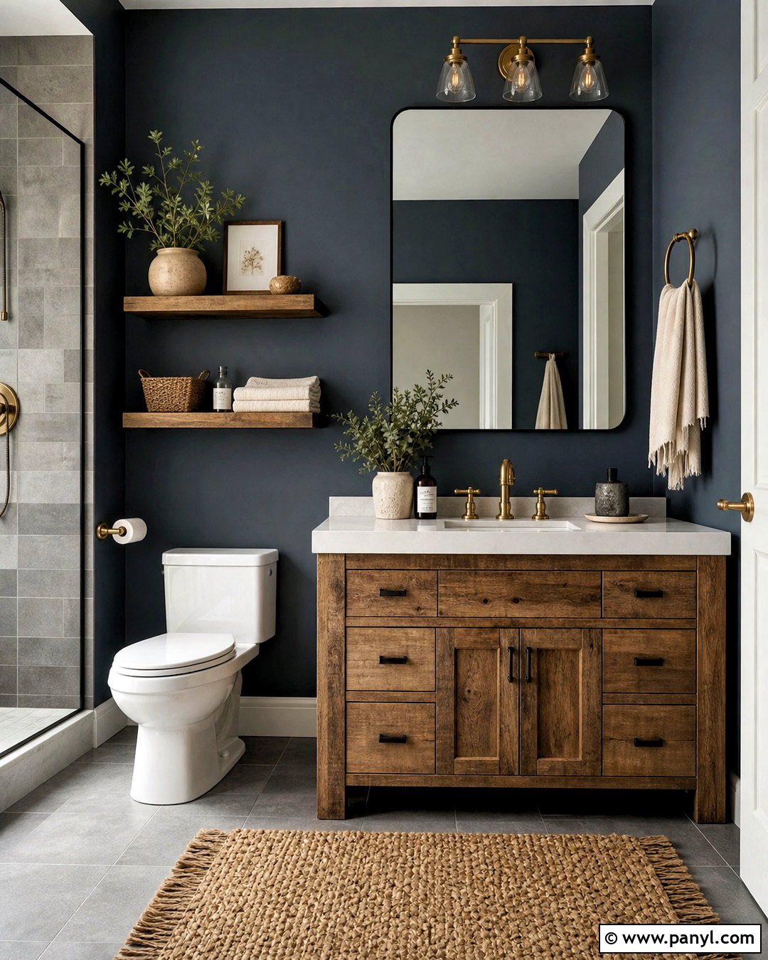 Dark Slate Blue Bathroom Paint - 20 dark bathroom paint colors