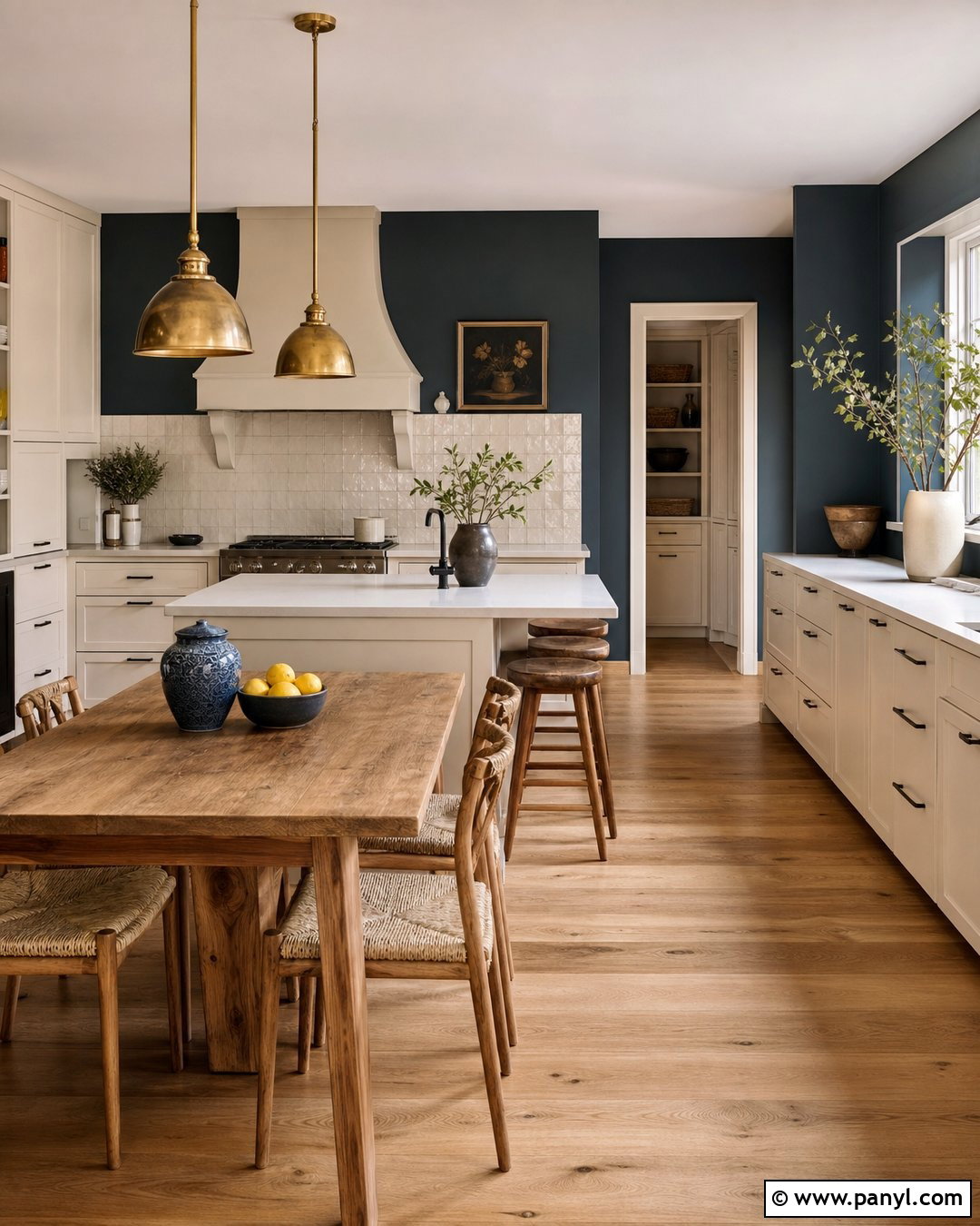 Dark Slate Blue Kitchen Walls - 35 dark wall colors