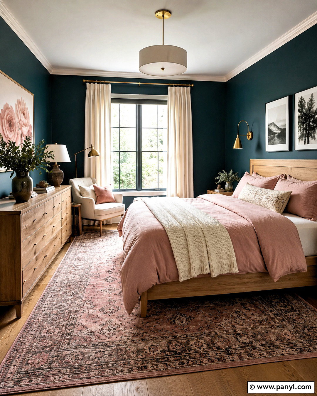 Dark Teal And Blush Pink - 20 dark teal color palette ideas