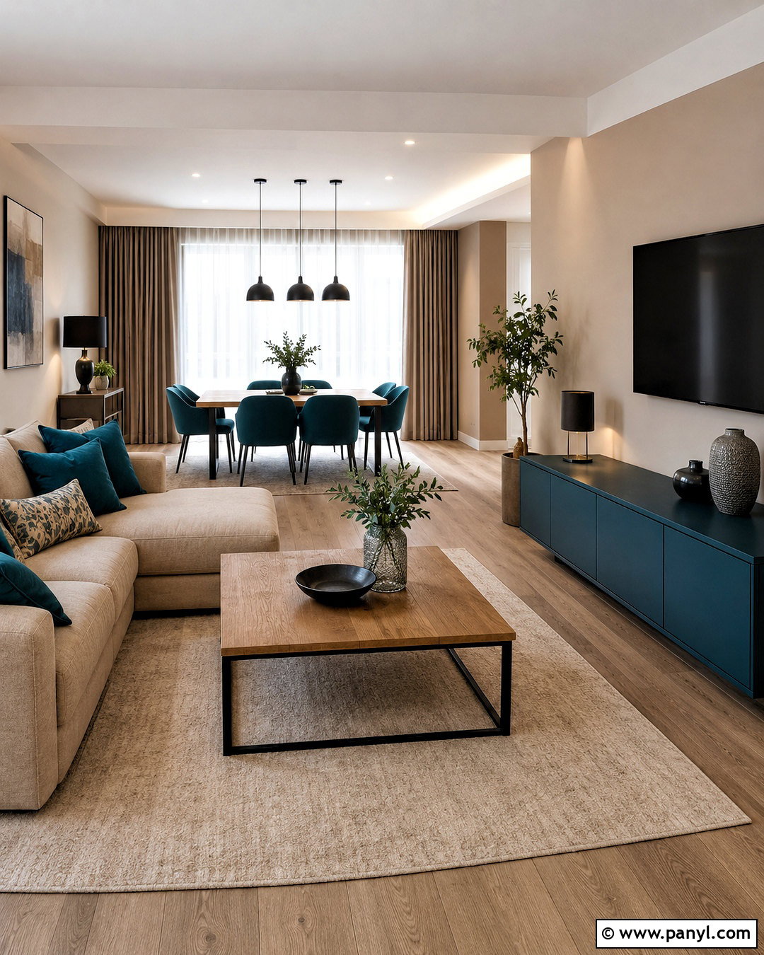 Dark Teal And Greige - 20 dark teal color palette ideas