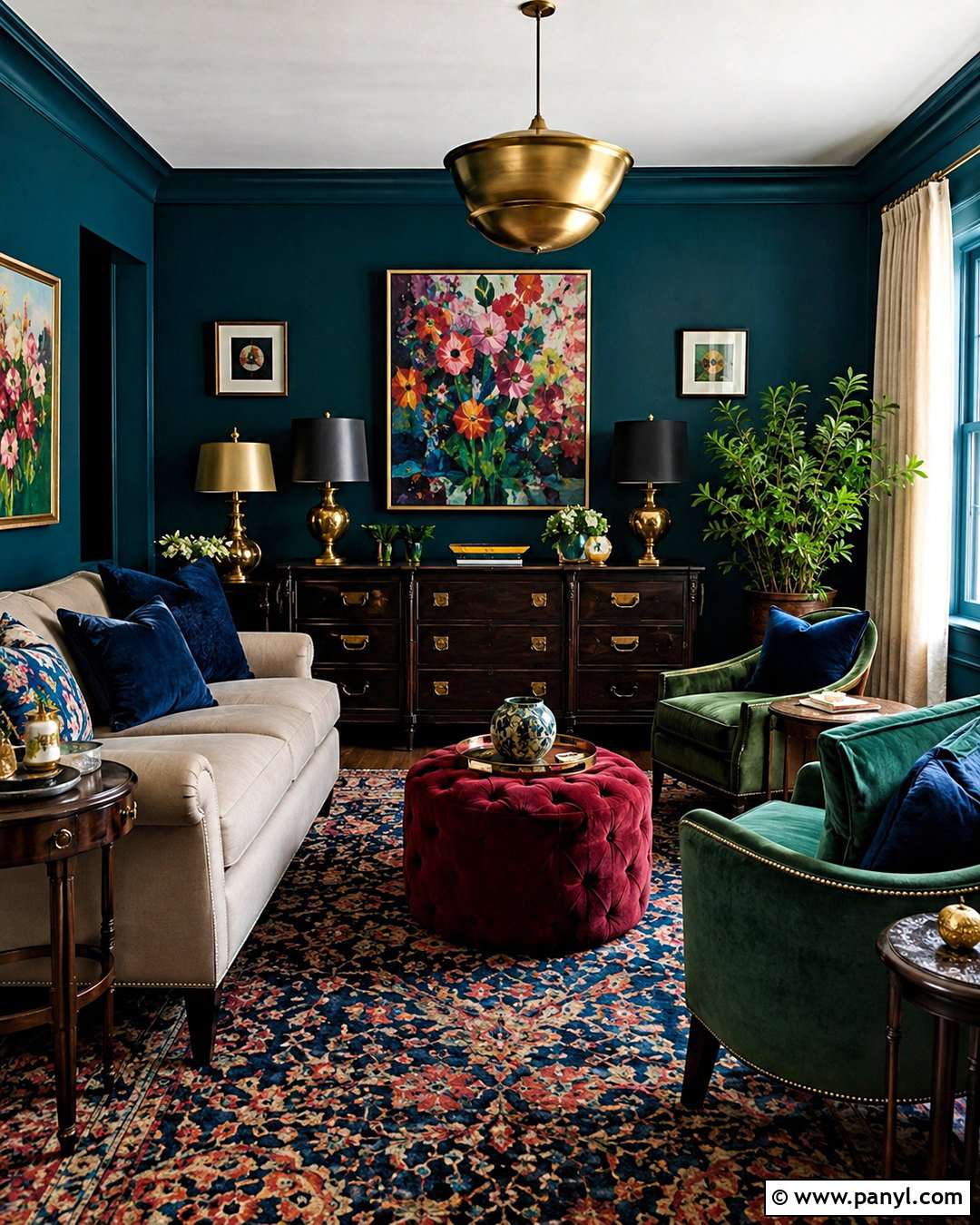 Dark Teal And Jewel Tones - 20 dark teal color palette ideas