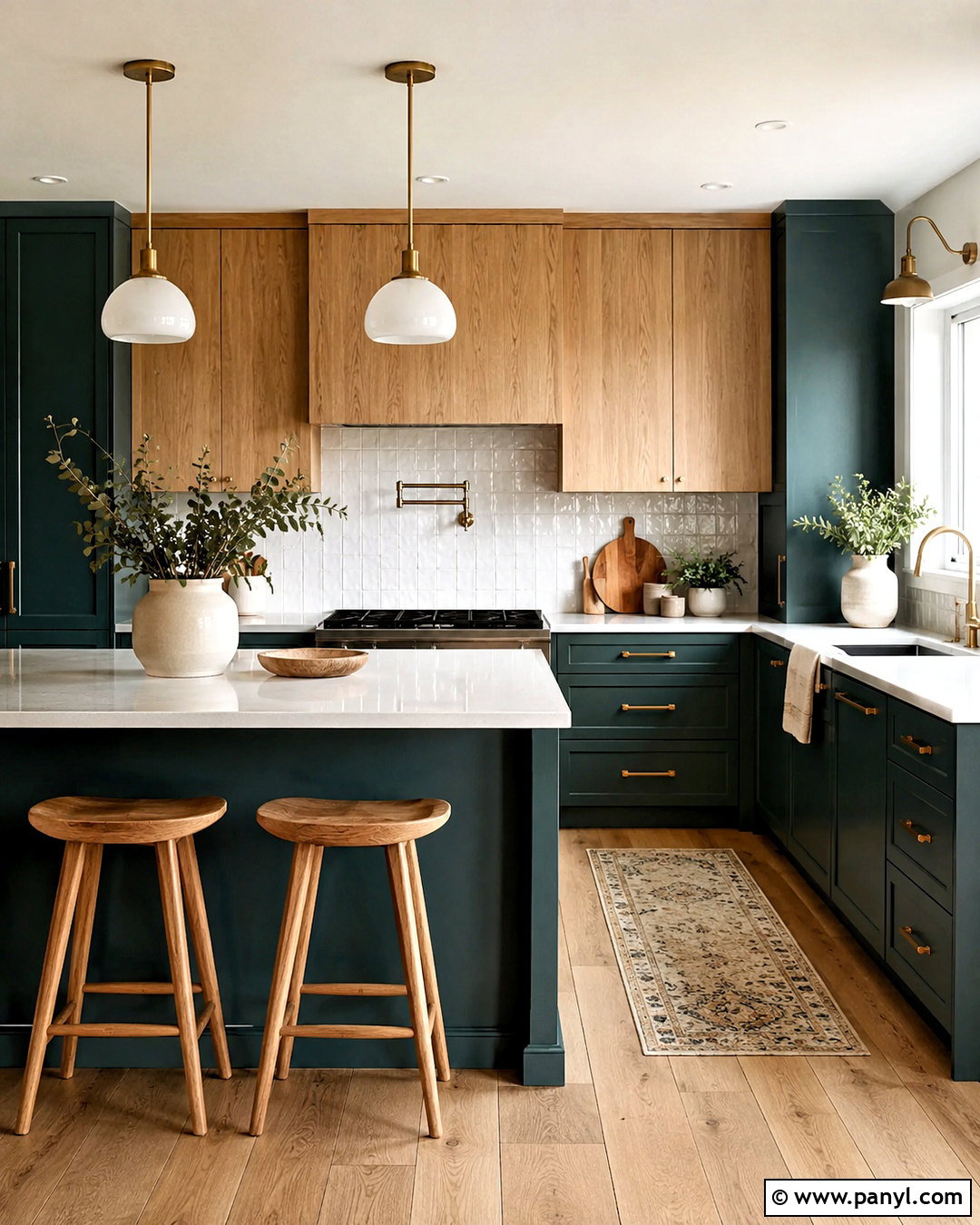 Dark Teal And Natural Oak - 20 dark teal color palette ideas